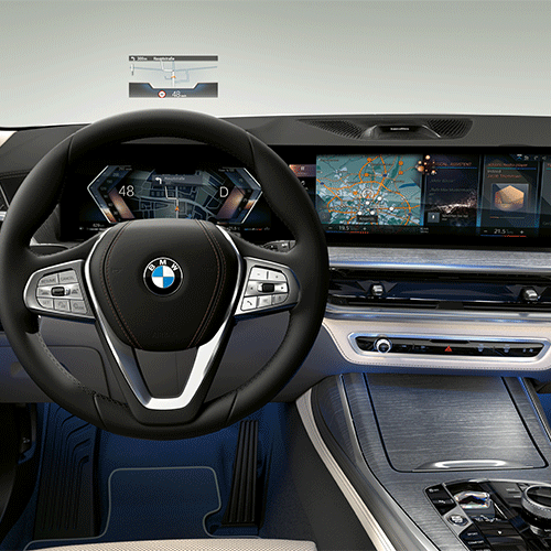 BMW X7 Cockpit