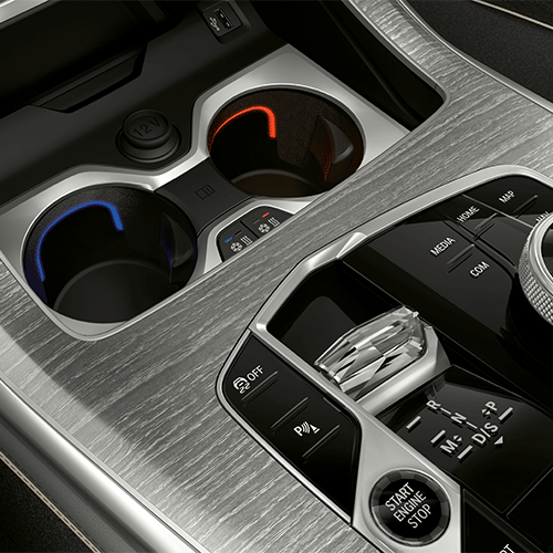 BMW X7 Mittelkonsole