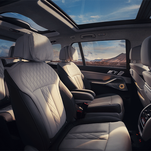 BMW X7 Rückbank