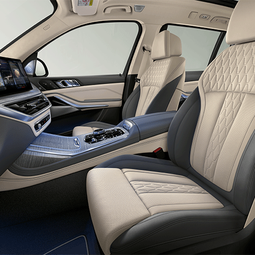 BMW X7 Vordersitze