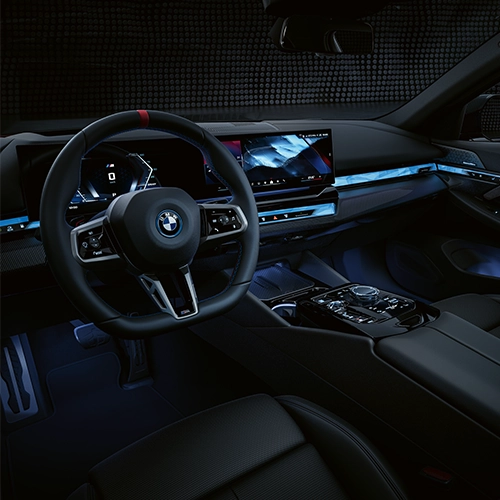 BMW i5 Innenaustattung Display