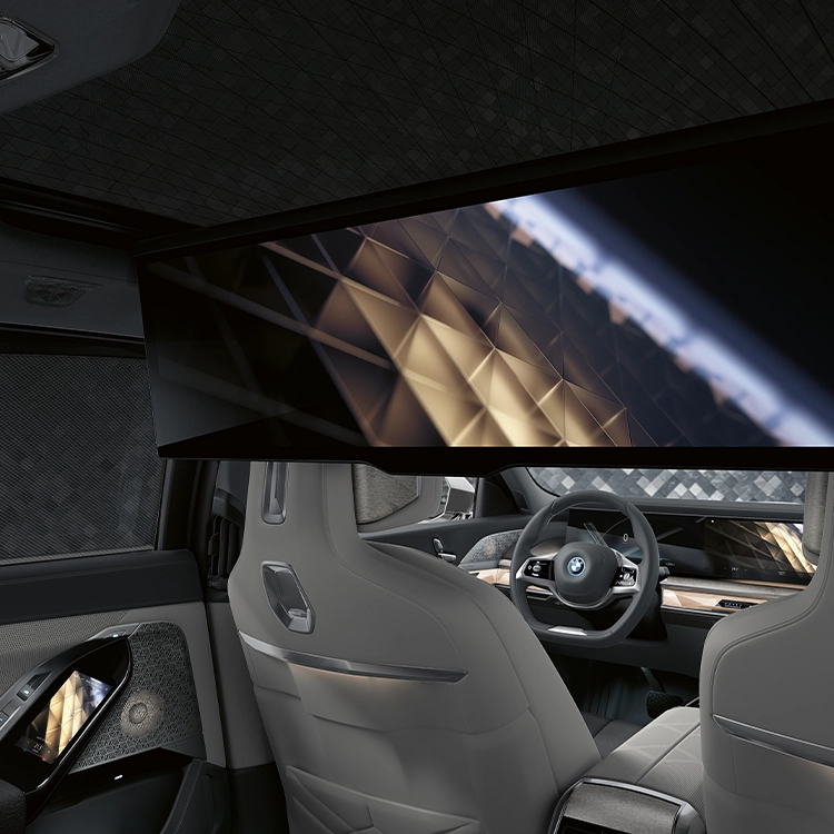 BMW i7 8k Bildschirm