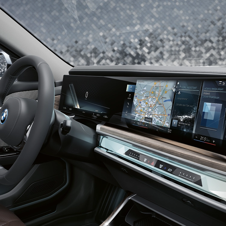 BMW i7 Widescreen im Cockpit