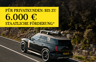 MINI Countryman E – Privatleasing ab 299,- € /mtl.