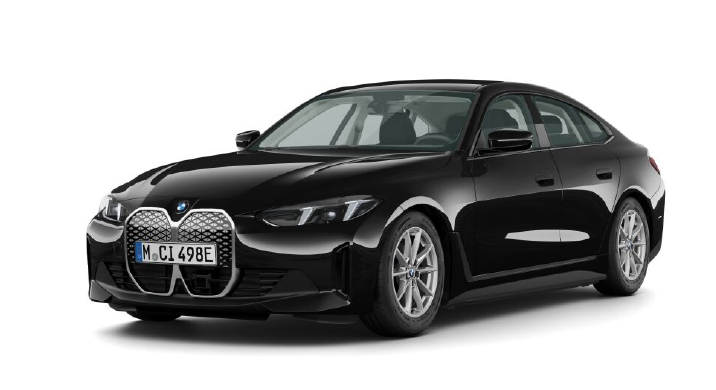 BMW i4 eDrive40 in schwarz uni