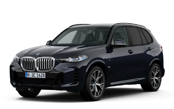 Ein schwarzer BMW X5 xDrive30d
