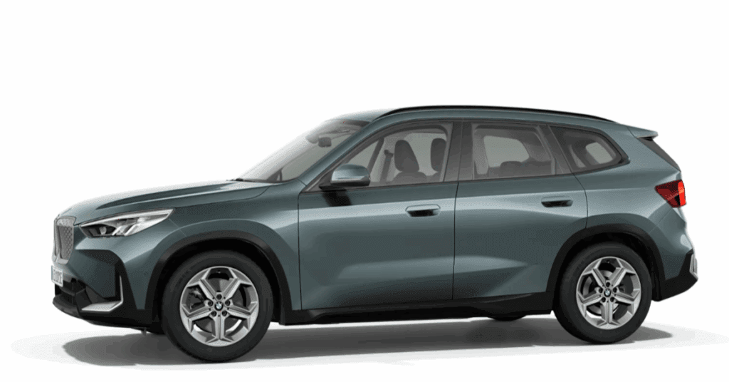 BMW iX1 eDrive30 in der Farbe Cape York Grün metallic