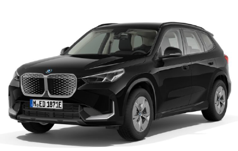 BMW iX1 eDrive20 in schwarz